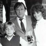 Chucho, cuando Verónica Castro era muy joven y su hijo Cristian era muy niño