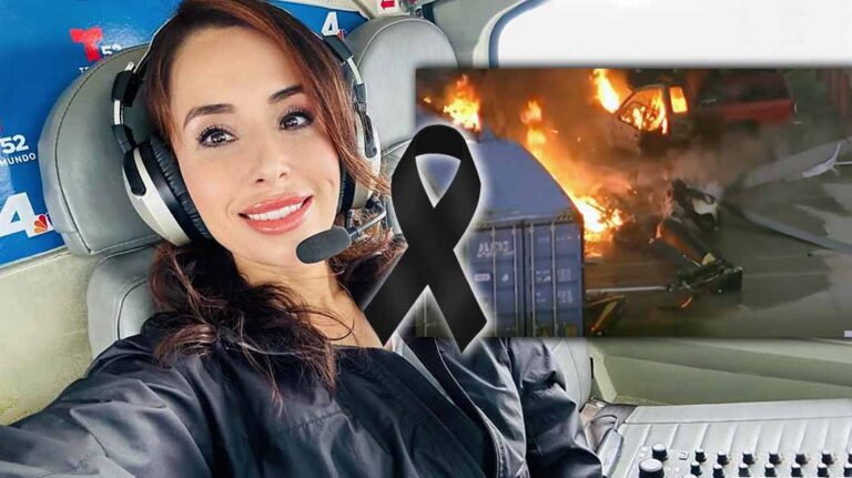 Muere reportera de Telemundo y NBC al caer helicóptero mientras cubría un choque